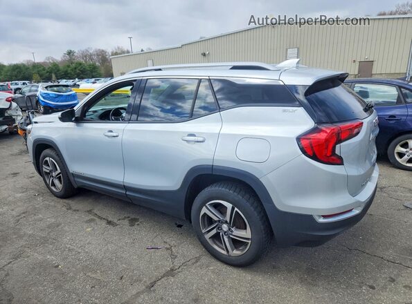 3GKALVEV4LL219617 2020 GMC TERRAIN Silver Trasero izquierdo