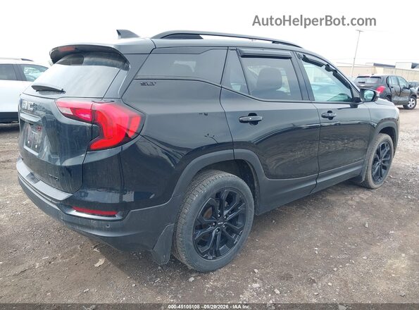 3GKALVEV4ML382687 2021 GMC TERRAIN Черный Задняя правая четверть