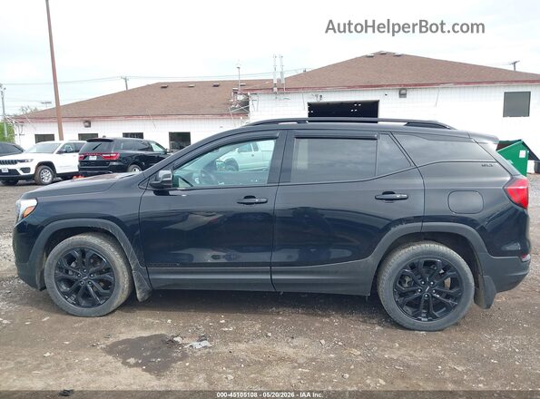 3GKALVEV4ML382687 2021 GMC TERRAIN Черный Панорамный вид салона 360°