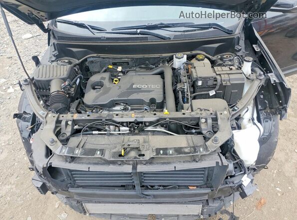 3GKALVEV4NL200052 2022 GMC TERRAIN Black Widok komory silnika