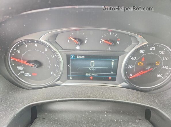 3GKALVEV6JL238683 2018 GMC TERRAIN Угольный Вид щитка приборов