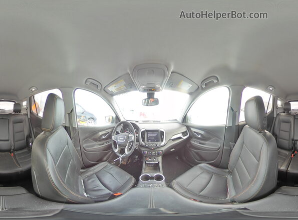 3GKALVEV6JL238683 2018 GMC TERRAIN Угольный Панорамный вид салона 360°