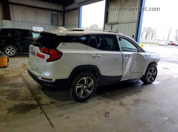 3GKALVEV6LL310372 2020 GMC TERRAIN White Trasero derecho