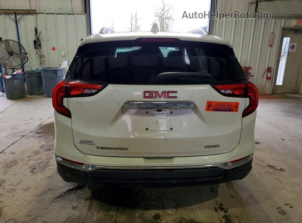 3GKALVEV6LL310372 2020 GMC TERRAIN White Vista trasera