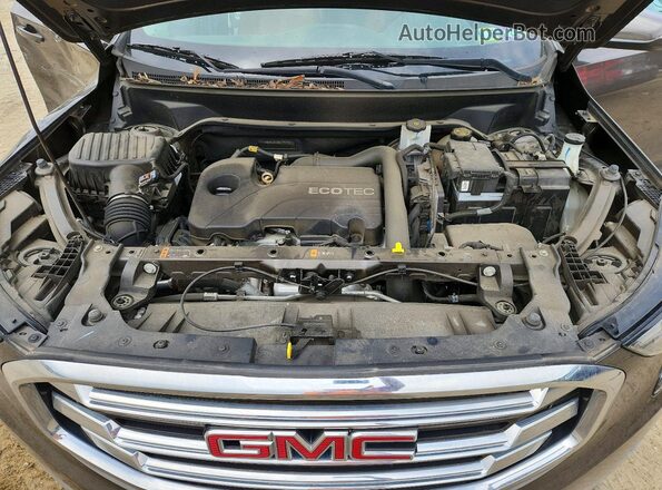 3GKALVEV7KL199796 2019 GMC TERRAIN Коричневый Вид подкапотного пространства
