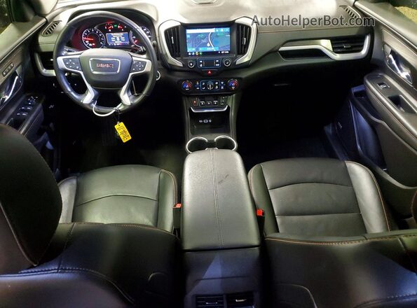 3GKALVEV7KL334386 2019 GMC TERRAIN Черный Вид панели приборов