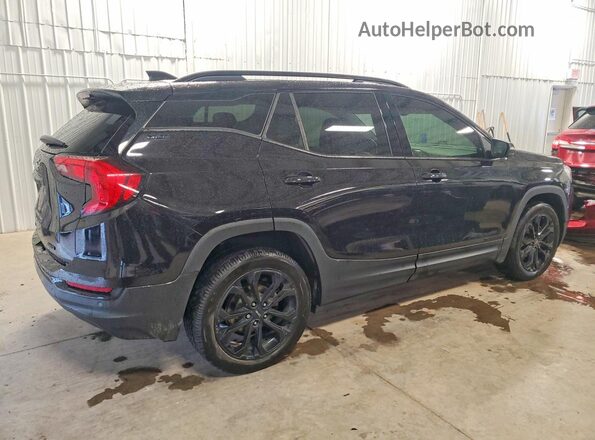 3GKALVEV7KL334386 2019 GMC TERRAIN Черный Задняя правая четверть