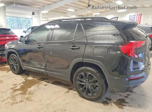 3GKALVEV7KL334386 2019 GMC TERRAIN Черный Задняя левая четверть