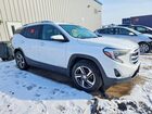2019 Gmc Terrain Slt Белый vin: 3GKALVEV8KL284145