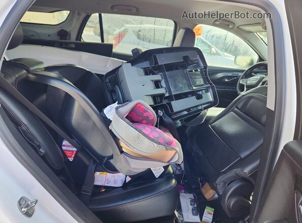 3GKALVEV8KL284145 2019 GMC TERRAIN Белый Вид задней части салона