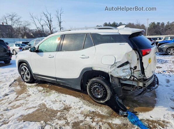 3GKALVEV8KL284145 2019 GMC TERRAIN Белый Задняя левая четверть