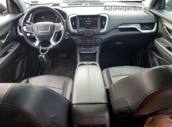 3GKALVEV8ML306860 2020 GMC TERRAIN White Вид панелі приладів