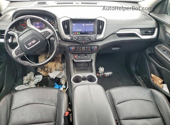 3GKALVEV8ML396060 2021 GMC TERRAIN Белый Вид панели приборов