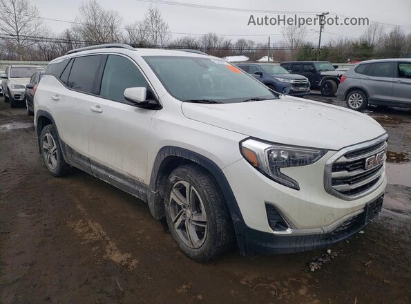 3GKALVEV8ML396060 2021 GMC TERRAIN Белый Передняя правая четверть