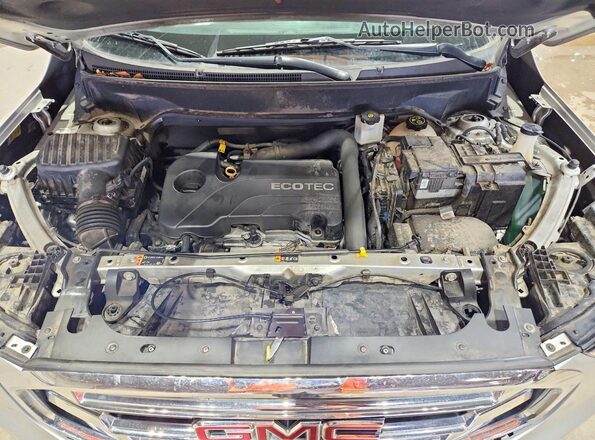 3GKALVEV9KL333336 2019 GMC TERRAIN Серебряный Вид подкапотного пространства