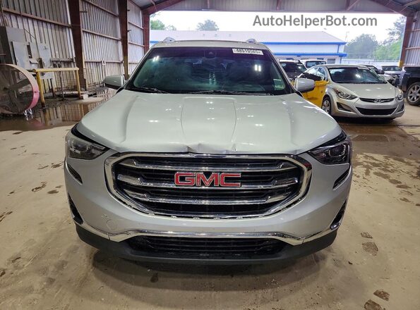 3GKALVEV9KL333336 2019 GMC TERRAIN Серебряный Вид спереди