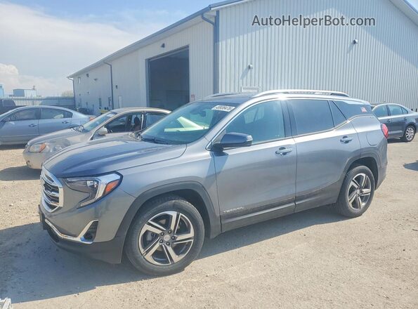 3GKALVEV9LL312178 2020 GMC TERRAIN Gray Передня ліва чверть