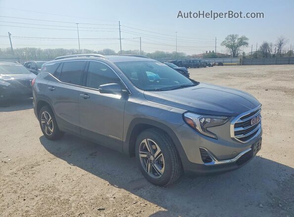 3GKALVEV9LL312178 2020 GMC TERRAIN Gray Передня права чверть