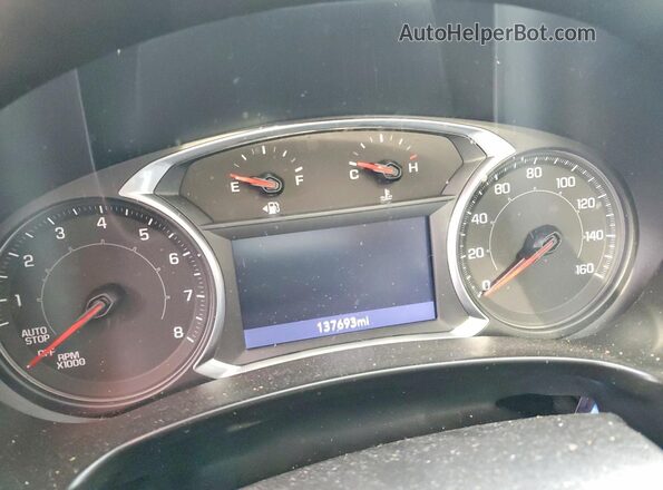 3GKALVEVXKL256007 2019 GMC TERRAIN Black Widok zestawu wskaźników