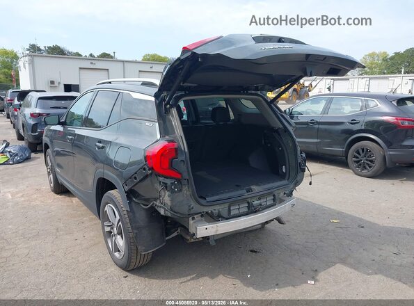 3GKALVEVXML392754 2021 GMC TERRAIN Серый Задняя левая четверть
