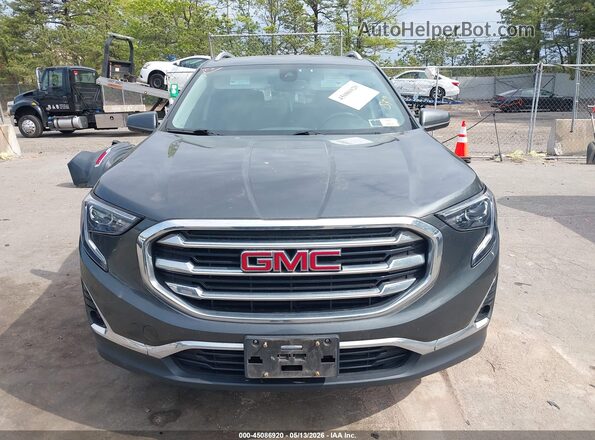 3GKALVEVXML392754 2021 GMC TERRAIN Серый Вид задней части салона