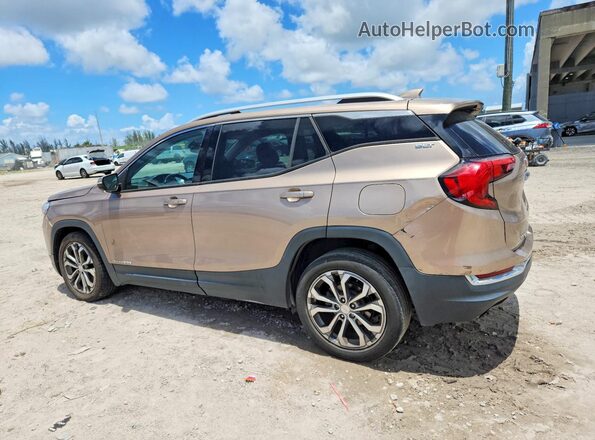 3GKALVEX2JL270712 2018 GMC TERRAIN Tan Tył lewy