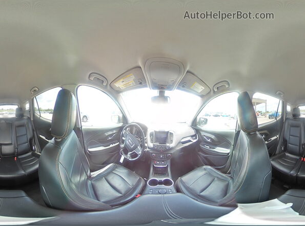 3GKALVEX2JL270712 2018 GMC TERRAIN Tan Widok wnętrza 360 stopni