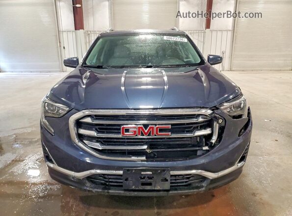 3GKALVEX9JL288656 2018 GMC TERRAIN Синий Вид спереди
