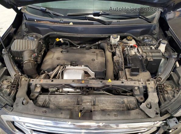 3GKALVEX9JL288656 2018 GMC TERRAIN Синий Вид подкапотного пространства