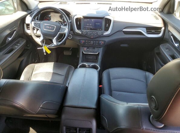 3GKALWEU3JL302529 2018 GMC TERRAIN Синий Вид панели приборов