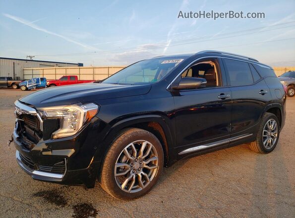 3GKALXEG3RL392843 2024 GMC TERRAIN Черный Передняя левая четверть