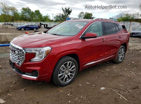 3GKALXEG4PL229583 2023 GMC TERRAIN Красный Передняя левая четверть