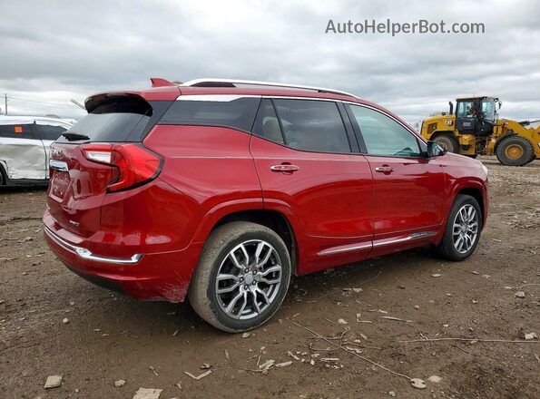 3GKALXEG4PL229583 2023 GMC TERRAIN Красный Задняя правая четверть
