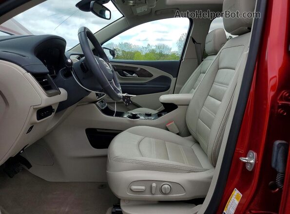 3GKALXEG4PL229583 2023 GMC TERRAIN Красный Вид салона спереди
