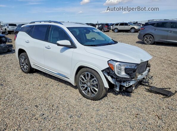 3GKALXEG9PL119371 2023 GMC TERRAIN White Delantero derecho