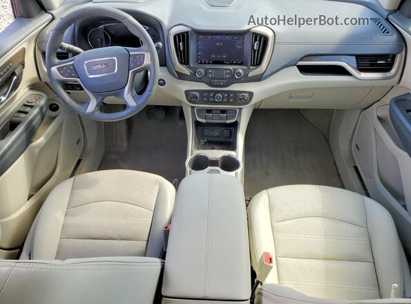 3GKALXEG9PL119371 2023 GMC TERRAIN White Vista del salpicadero
