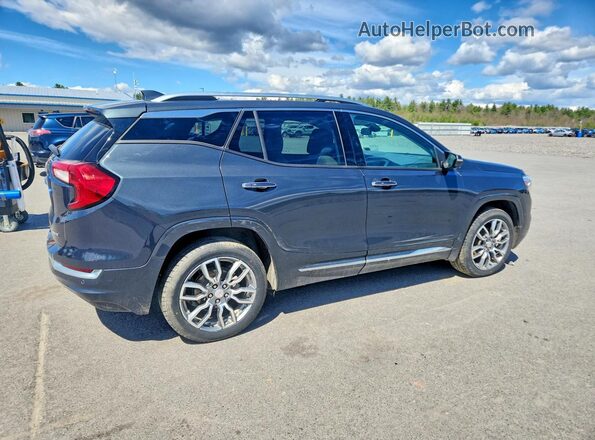 3GKALXEV6NL257980 2022 GMC TERRAIN Черный Задняя правая четверть