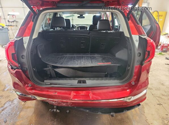3GKALXEV8NL164491 2022 GMC TERRAIN Красный Вид сзади