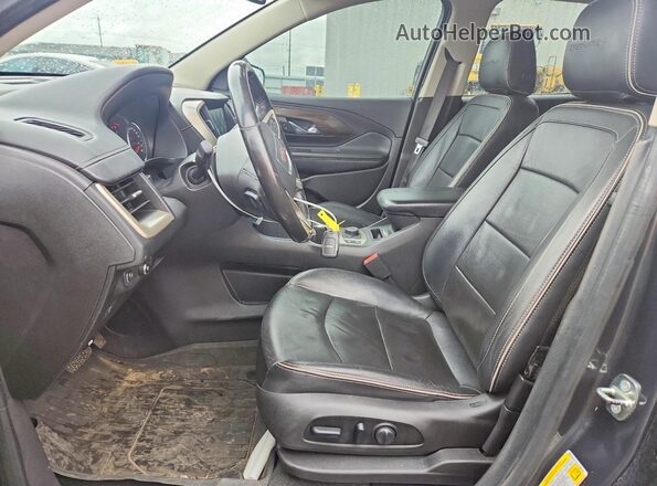 3GKALXEX1JL288324 2018 GMC TERRAIN Черный Вид салона спереди