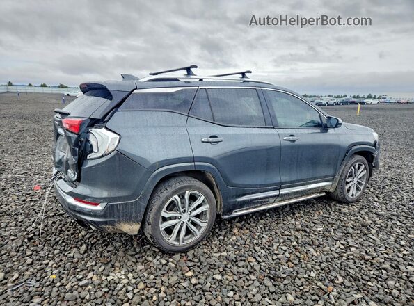 3GKALXEX1JL288324 2018 GMC TERRAIN Черный Задняя правая четверть