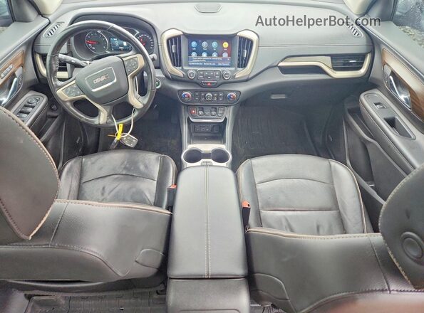 3GKALXEX1JL288324 2018 GMC TERRAIN Черный Вид панели приборов