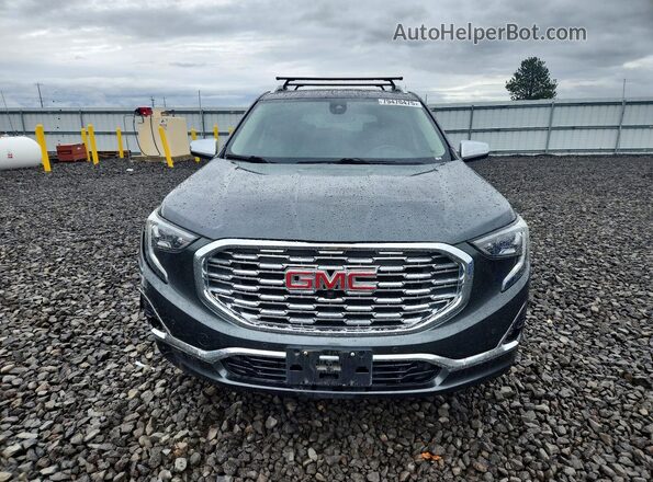 3GKALXEX1JL288324 2018 GMC TERRAIN Черный Вид спереди