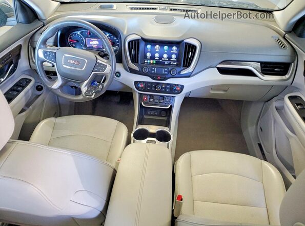 3GKALXEX1KL136139 2019 GMC TERRAIN Gray Widok deski rozdzielczej