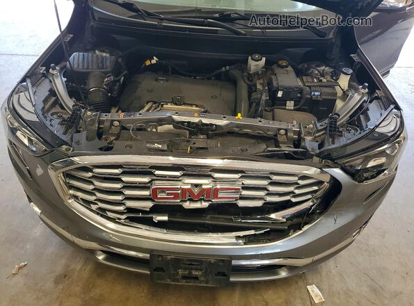 3GKALXEX1KL136139 2019 GMC TERRAIN Gray Widok komory silnika