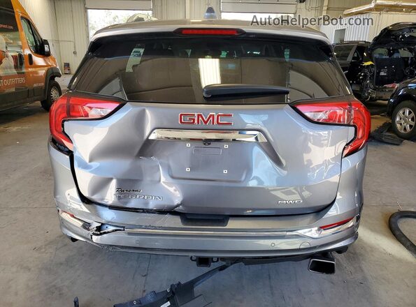 3GKALXEX1KL136139 2019 GMC TERRAIN Gray Widok z tyłu