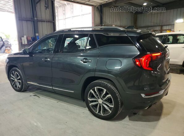 3GKALXEX1LL195970 2020 GMC TERRAIN Gray Trasero izquierdo