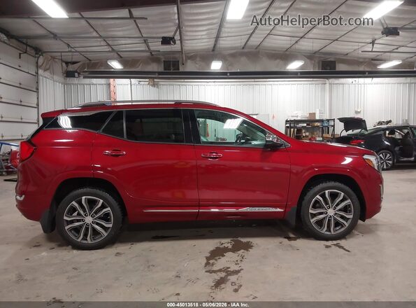 3GKALXEX2KL156500 2019 GMC TERRAIN Красный Вид задней части салона