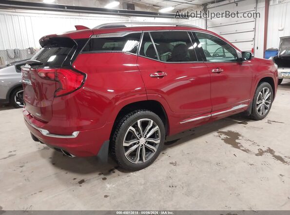 3GKALXEX2KL156500 2019 GMC TERRAIN Красный Задняя правая четверть