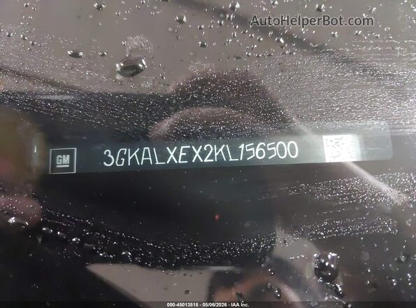 3GKALXEX2KL156500 2019 GMC TERRAIN Красный Вид подкапотного пространства