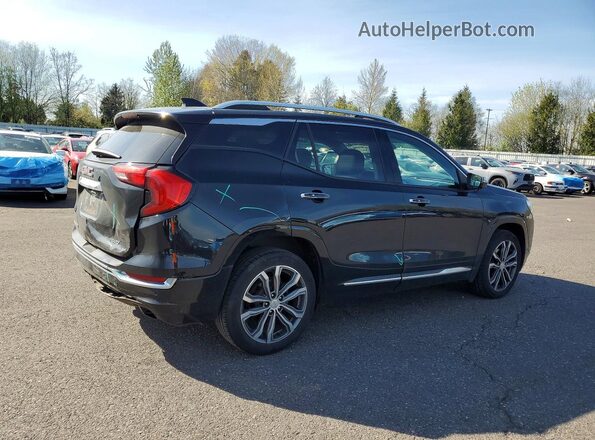 3GKALXEX2KL350461 2019 GMC TERRAIN Черный Задняя правая четверть